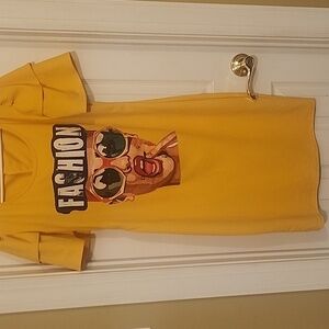 Bright Yellow Dress,Size small,Brand Tag removed